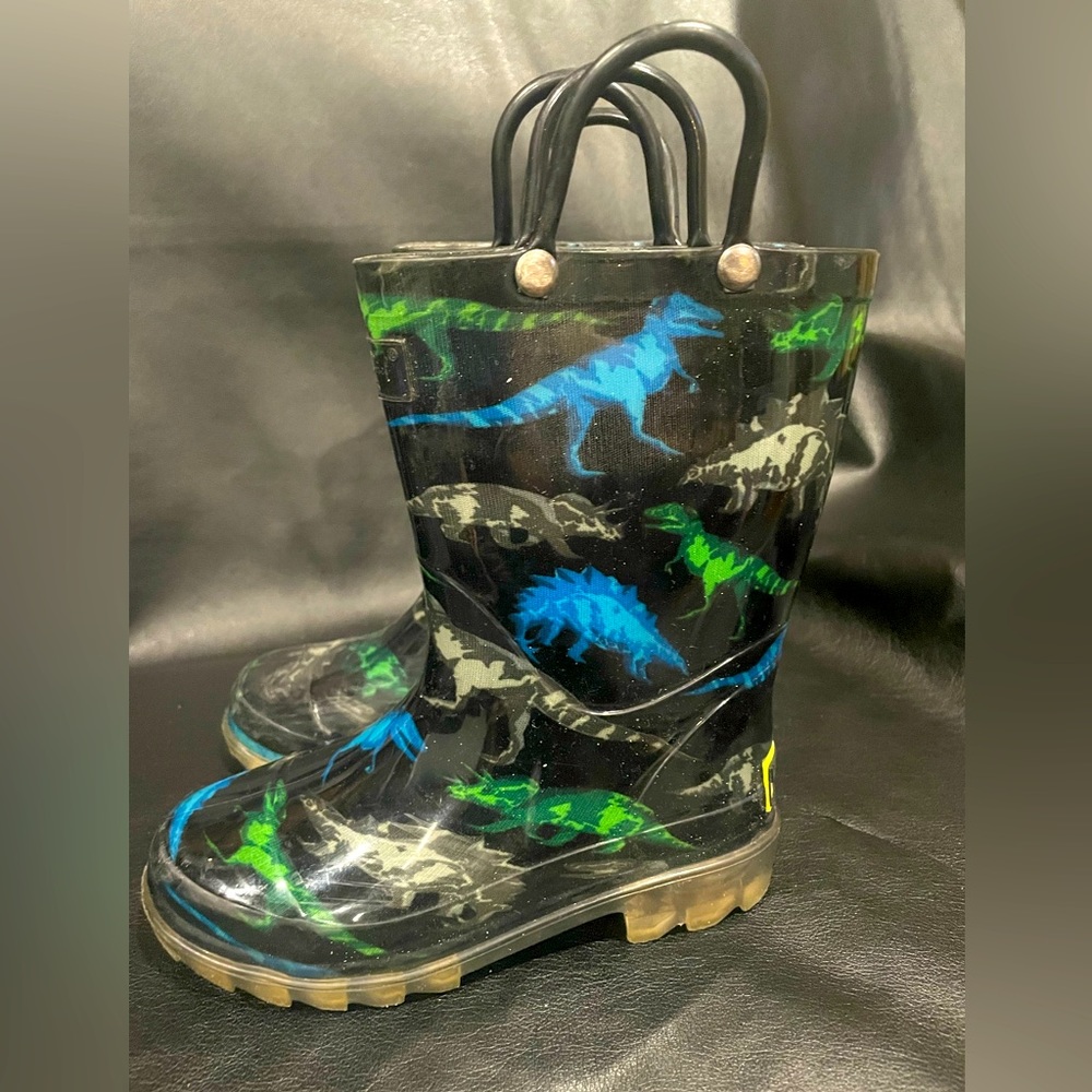 Western Chiefs toddler light up rain boots